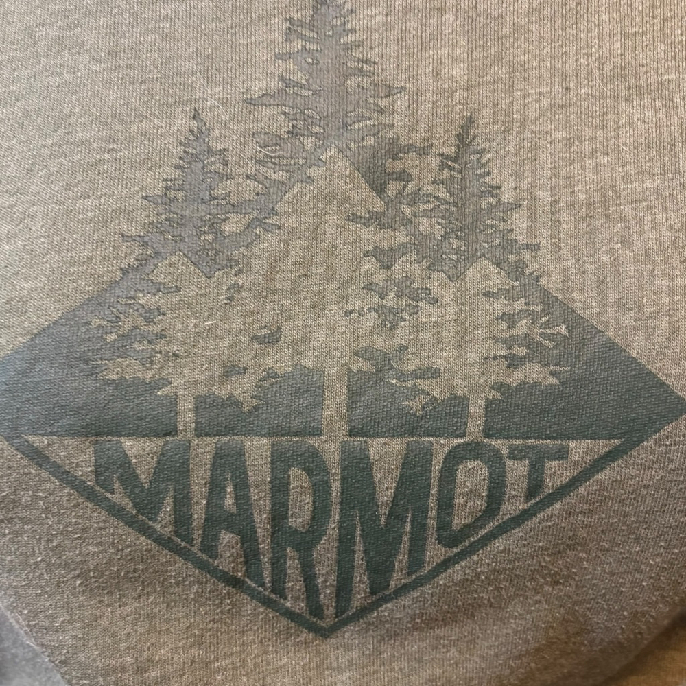 Marmot Forest Graphic Crewneck Sweatshirt, S, Outdoor, Moss Green - Picture 6 of 15